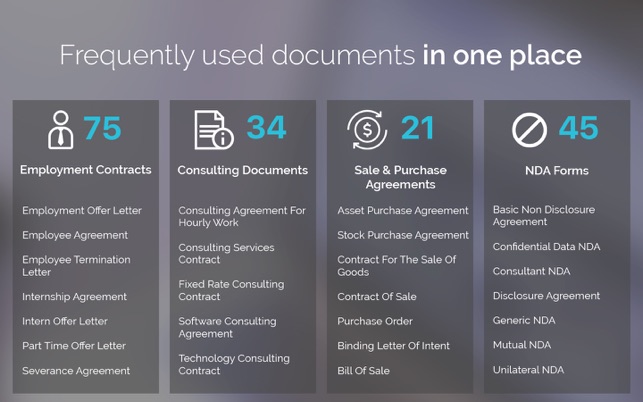 Legal Contracts - Business Document Templates(圖4)-速報App