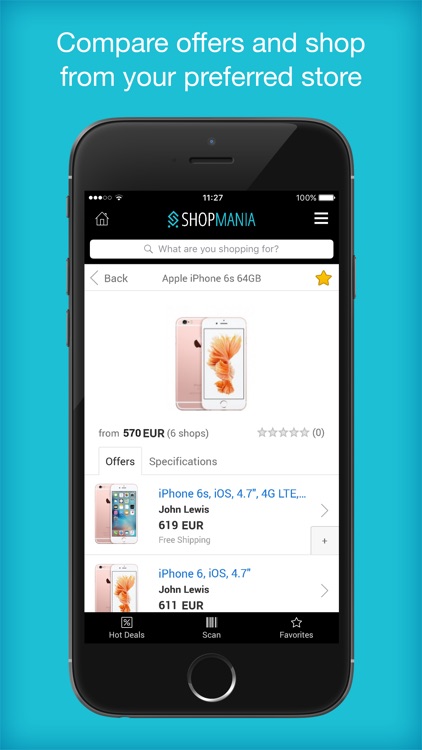 ShopMania Price Comparison