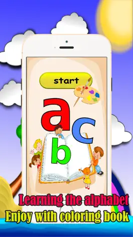 Game screenshot English Alphabet Coloring Book Fun Games For Kids mod apk
