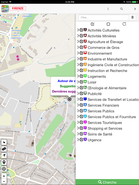 Screenshot #5 pour Firenze où, quoi. Km4City