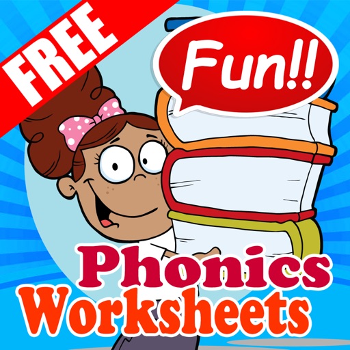 Phonics Kindergarten 1st Grade English Worksheets iOS App