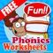 This Free Phonics Kindergarten 1st Grade English Worksheets are really a great way for kindergarten  to recognize the sounds and letters at the beginning of words