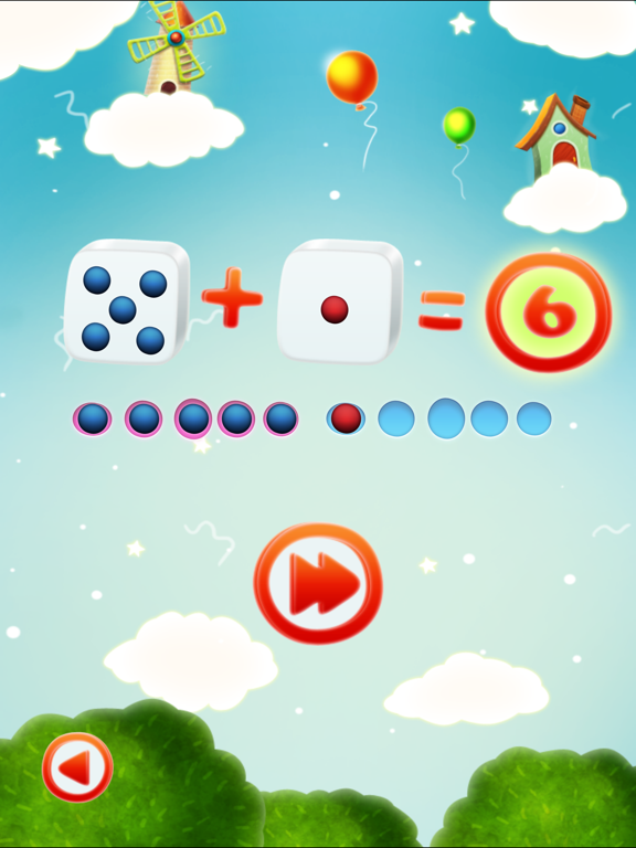 1+1 Dice lite iPad screenshot