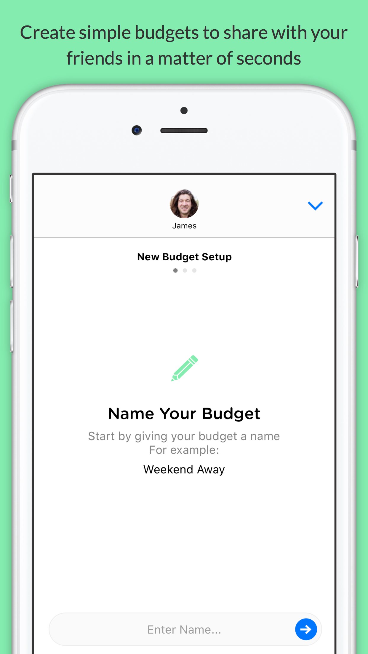 Pennies Mini - Share budgets with your friends