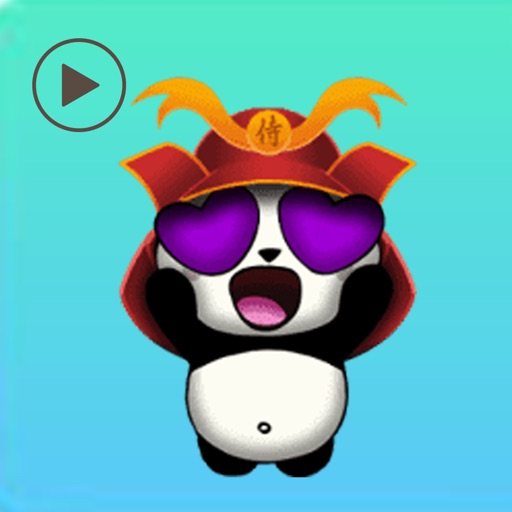 Stickers Panda Cute icon