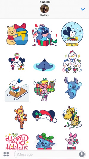 Disney Stickers: Holiday Cheer(圖4)-速報App