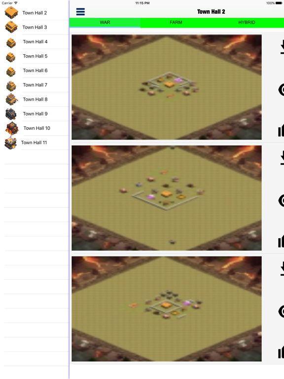 Screenshot #6 pour Top layouts for CoC
