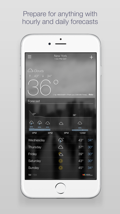 Yahoo Weather Screenshot 3