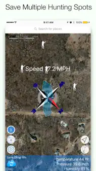 Wind Direction for Deer Hunting - Deer Windfinder iphone bilder 2