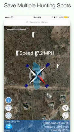 Wind Direction for Deer Hunting - Deer Windfinder iPhone image 3
