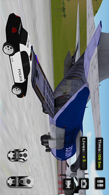 3D Airplane Pilot Car Transporter Sim 2017