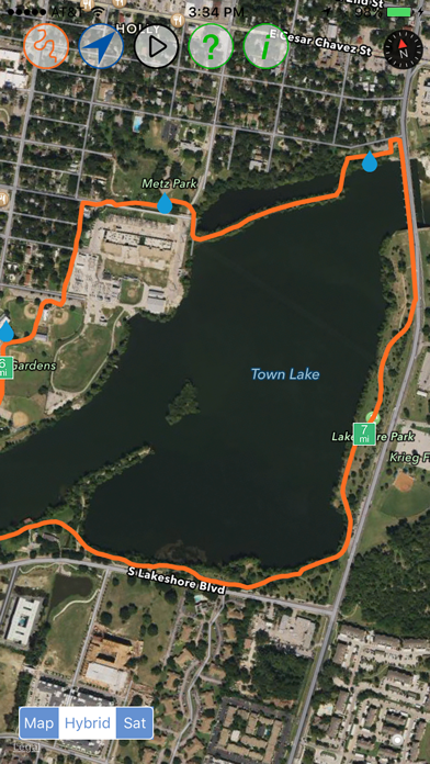 ATX Trail - never get lost or thirsty on Austin's Town Lake trail ever again.のおすすめ画像5