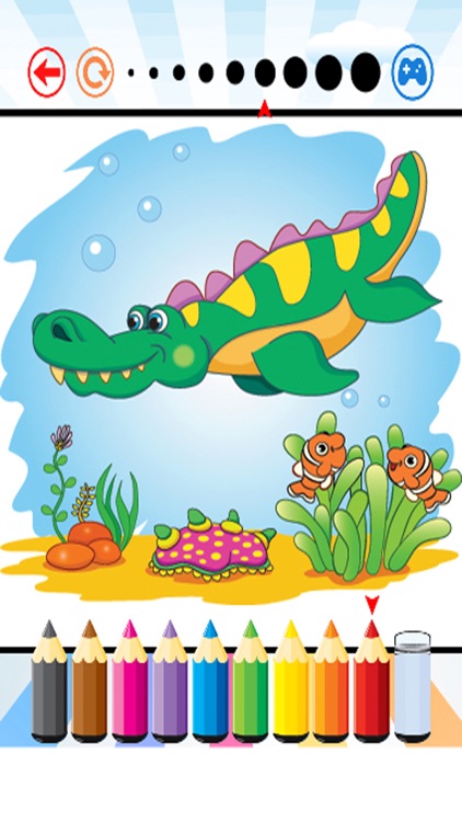 Dinosaur Coloring Book - For Kids