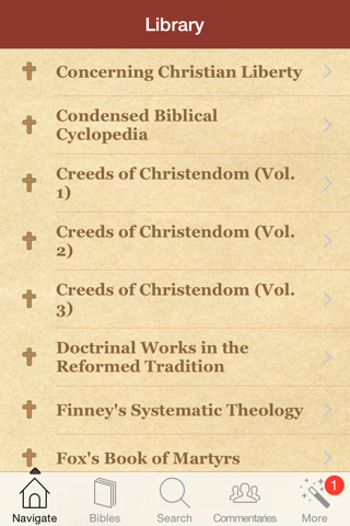 Bible Book Library screenshot 2