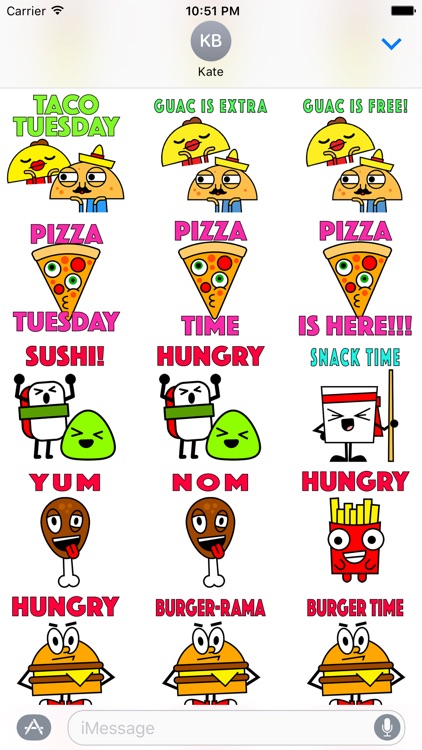 Food Dudes! Stickers!
