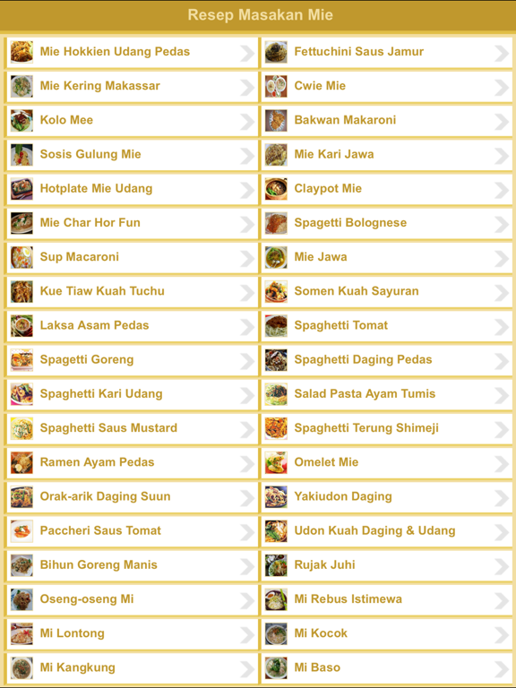 Screenshot #4 pour Resep Mie Indonesia