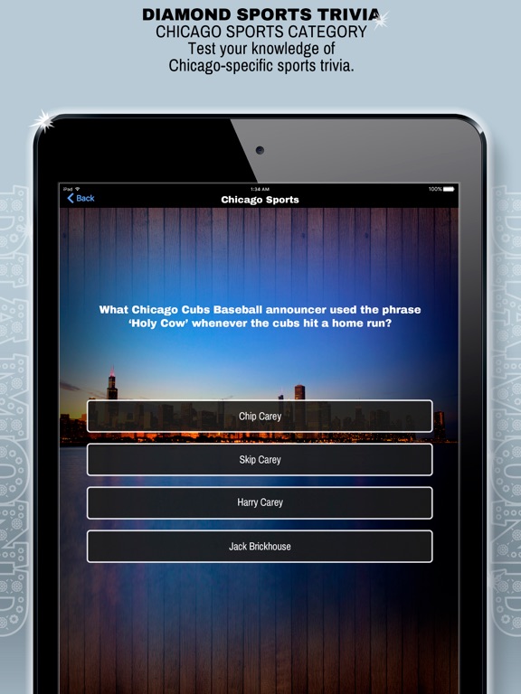 Diamond Sports Trivia iPad screenshot