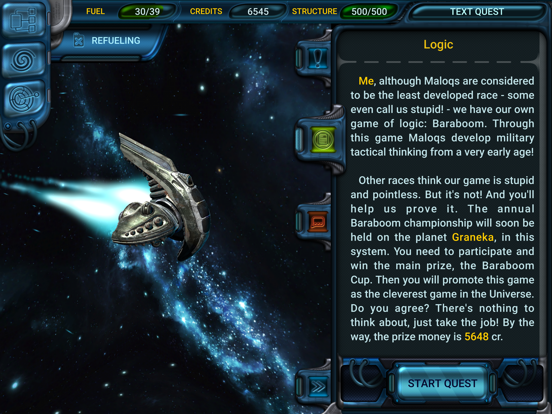 Space Rangers: Quest iPad app afbeelding 2