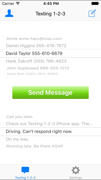 Texting 1-2-3