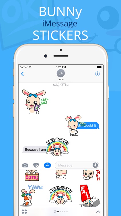 BUNNy Stickers for iMessage