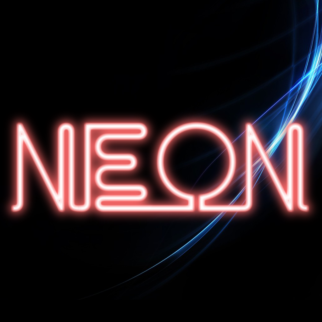 Neon Wallpaper Maker App Icon
