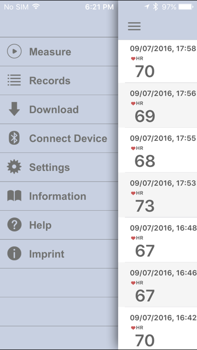 Screenshot #2 pour Sanitas ECG Manager