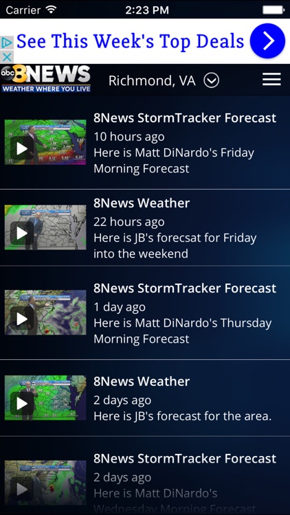 8News Weather Where You Live - WRIC