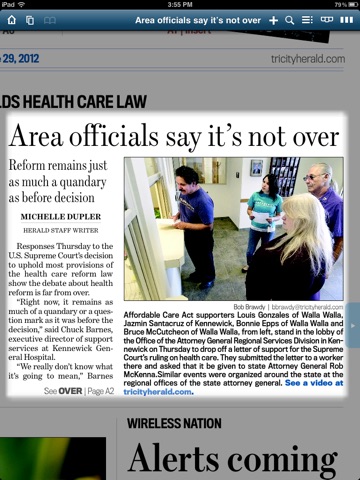 Tri-City Herald eEdition screenshot 4