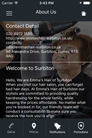 Emma's Hair Of Surbiton screenshot 3