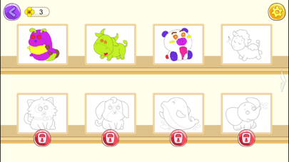 Screenshot #2 pour Drawing Kids - Bé Vẽ và Tô Màu