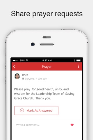 Saving Grace App screenshot 4