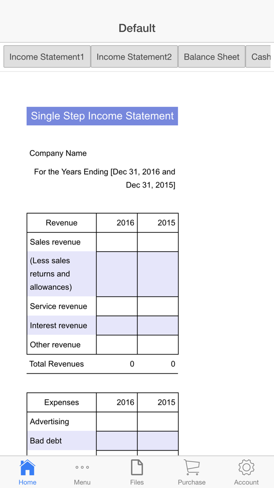 Financial Statements - 31.0 - (iOS)