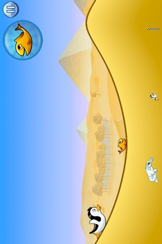 Racing Penguin: Slide and Fly! screenshot 2