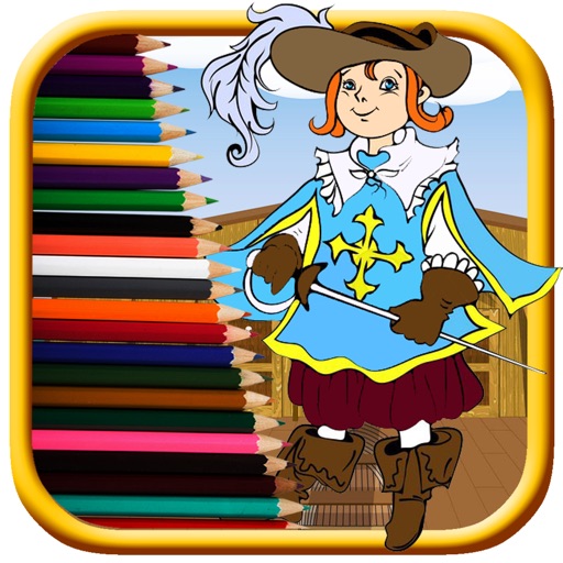 Pirates Explorer Party Coloring Book Game For Kids