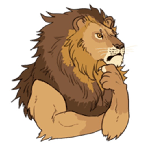 Lion Stickers! Animals Pack! icon