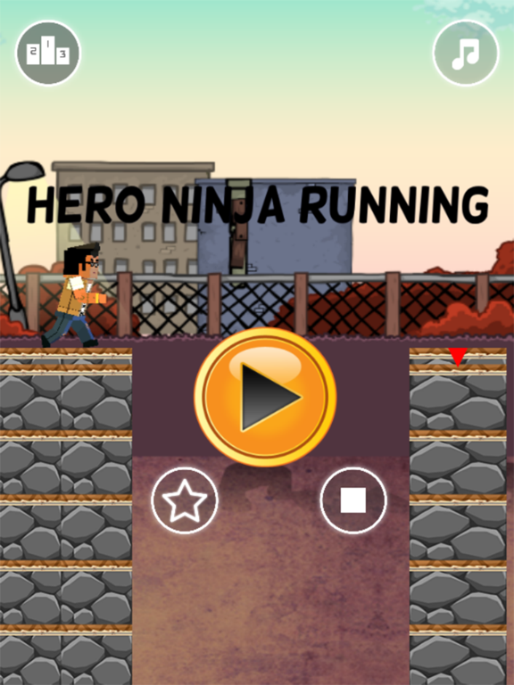 Screenshot #4 pour Ninja Héros Cube Sauter Sauter