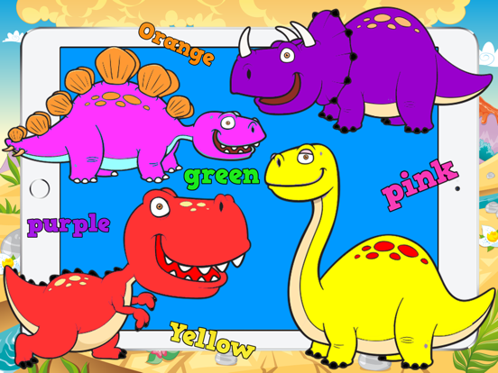 Screenshot #4 pour Fun Dinosaur : Coloring Quiz Puzzle Games For Kids