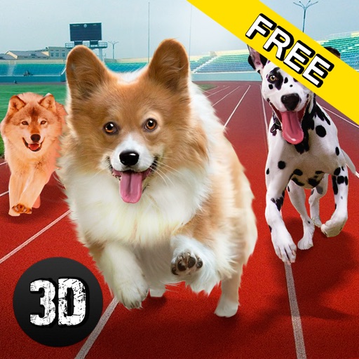 Dog Racing Tournament Sim 3D icon