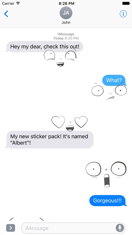 Albert Sticker Pack