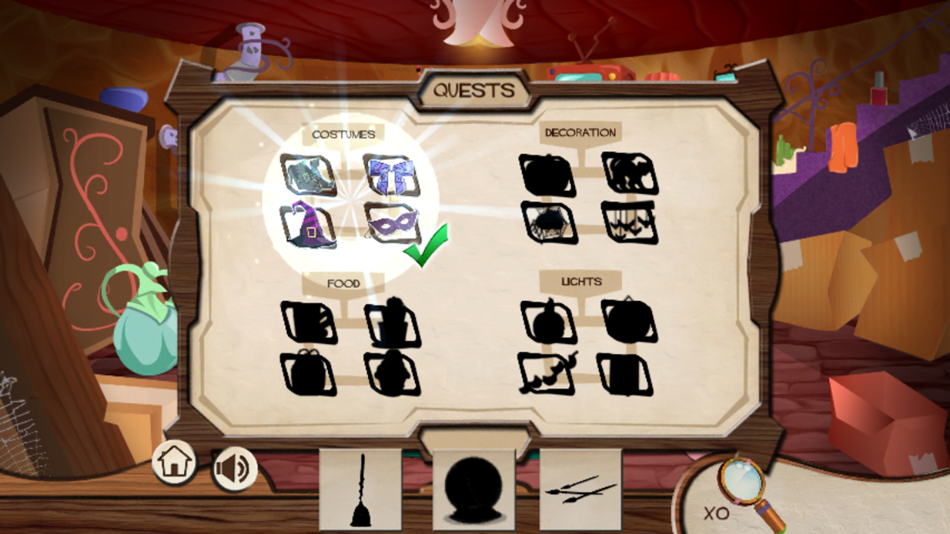 #3. Halloween Party Hidden Objects - Mystery Games (iOS) 由: Wizards Time LLC