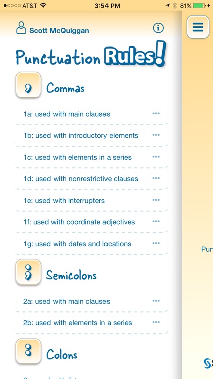 SAS Punctuation Rules!