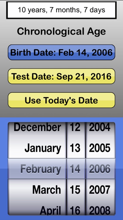 #1 Chronological Age Calculator - Free