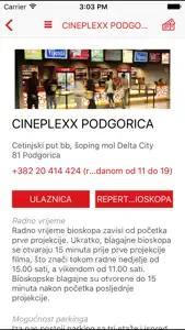 Cineplexx Crna Gora screenshot #4 for iPhone