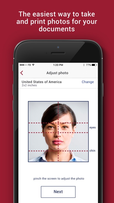 Photo Express - print id or passport photosのおすすめ画像2