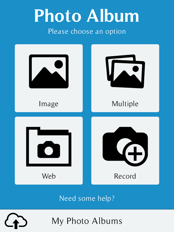 Photo Album Plus iPad screenshot 4 - Photo & Video app
