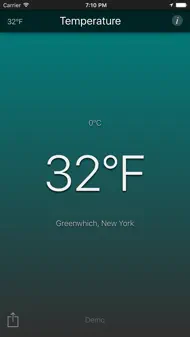 Temperature App iphone bilder 1