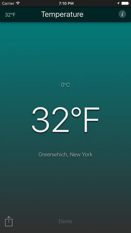 Temperature App