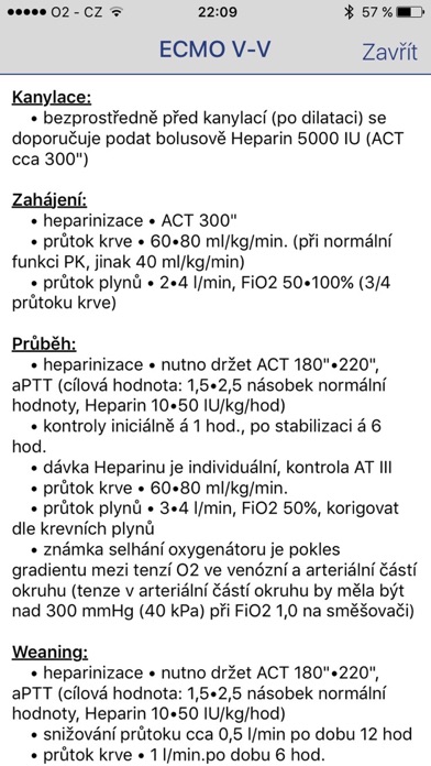 ECMO Help Screenshot