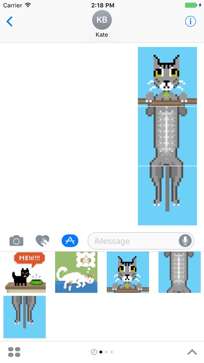 Pixel Kitties Stickers