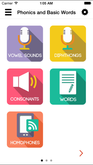 Screenshot #1 pour American Pronunciation - English Phonics & Usage